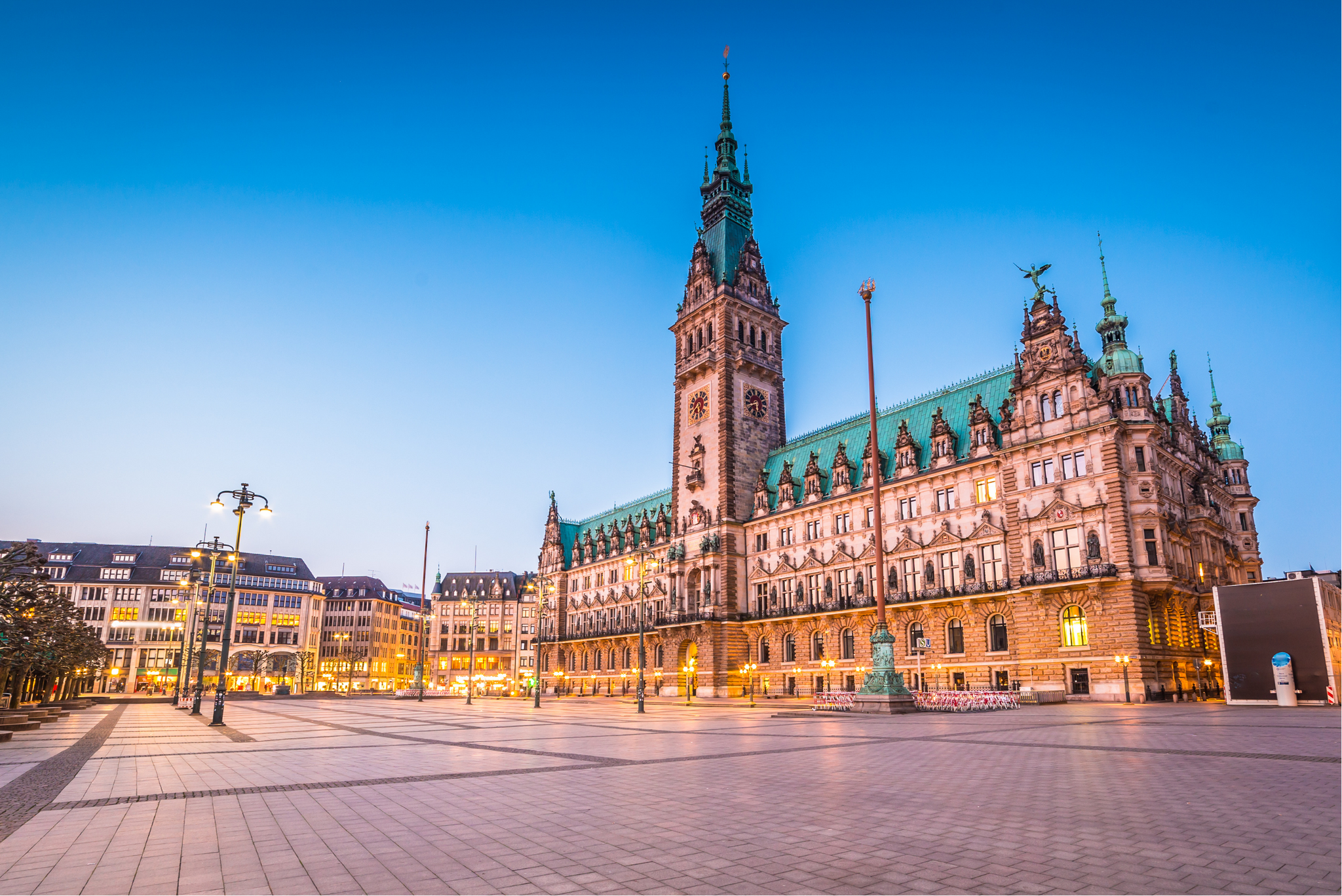 Das Hamburger Rathaus